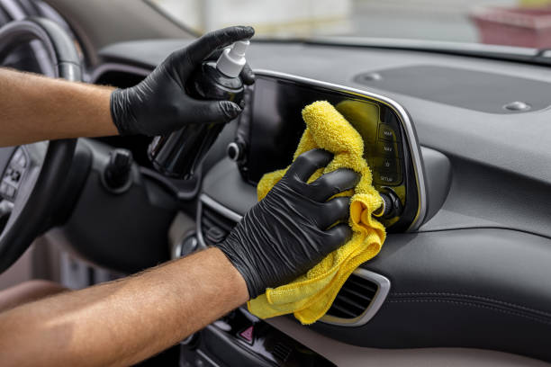 mobile exterior detailing service in Chula Vista driveway with deep gloss finish