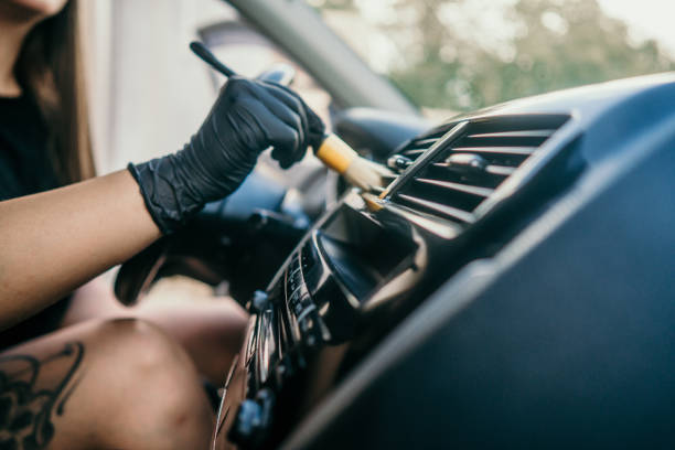 mobile exterior car detailing service in Chula Vista driveway