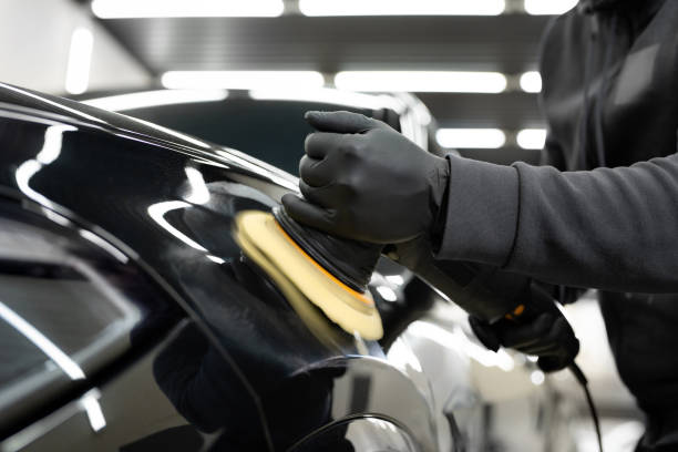 mobile exterior car detailing service in Eastlake Chula Vista driveway