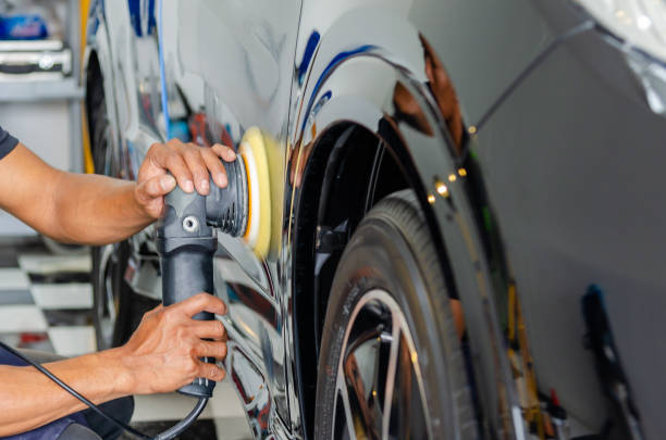 interior car detailing in Eastlake with vacuum and steam cleaning