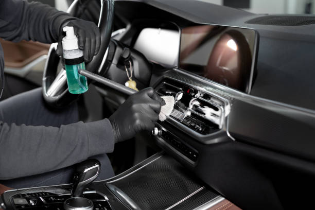 mobile exterior car detailing service in Eastlake Chula Vista driveway