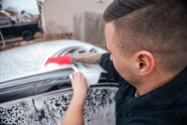 mobile exterior car detailing service in Chula Vista parking area