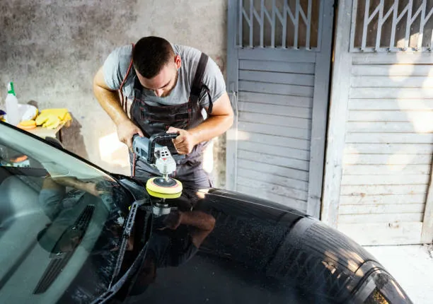 mobile exterior car detailing service in Chula Vista near Eastlake removing road film and protecting paint