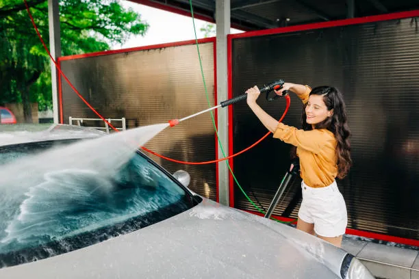 mobile exterior car detailing service in Chula Vista driveway